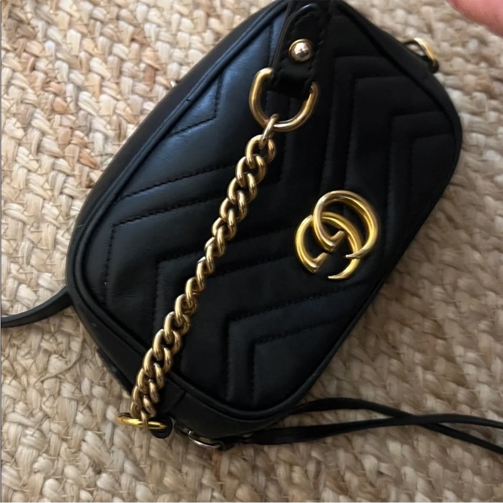 Gucci Marmont Bag Small Black - Picture 7 of 12